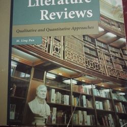 Preparing Literature Reviews: Qualitative and Quantitative. (3rd Edition )  by Pan, M. Ling (2008) Paperback 