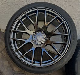 Work Emotion MBR Forged Wheels 18x9.5 + Nitto Invo Tires - $3,100 OBO