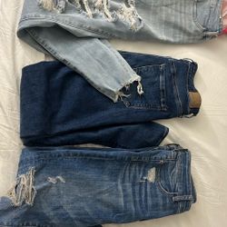 Jeans Size 6 And 8