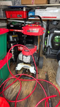 Locked up power washer