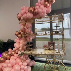 Metal Candy Cart Large 