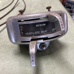 1950 Ford Shoebox Heater Control
