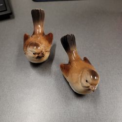 Vintage Porcelain Robins