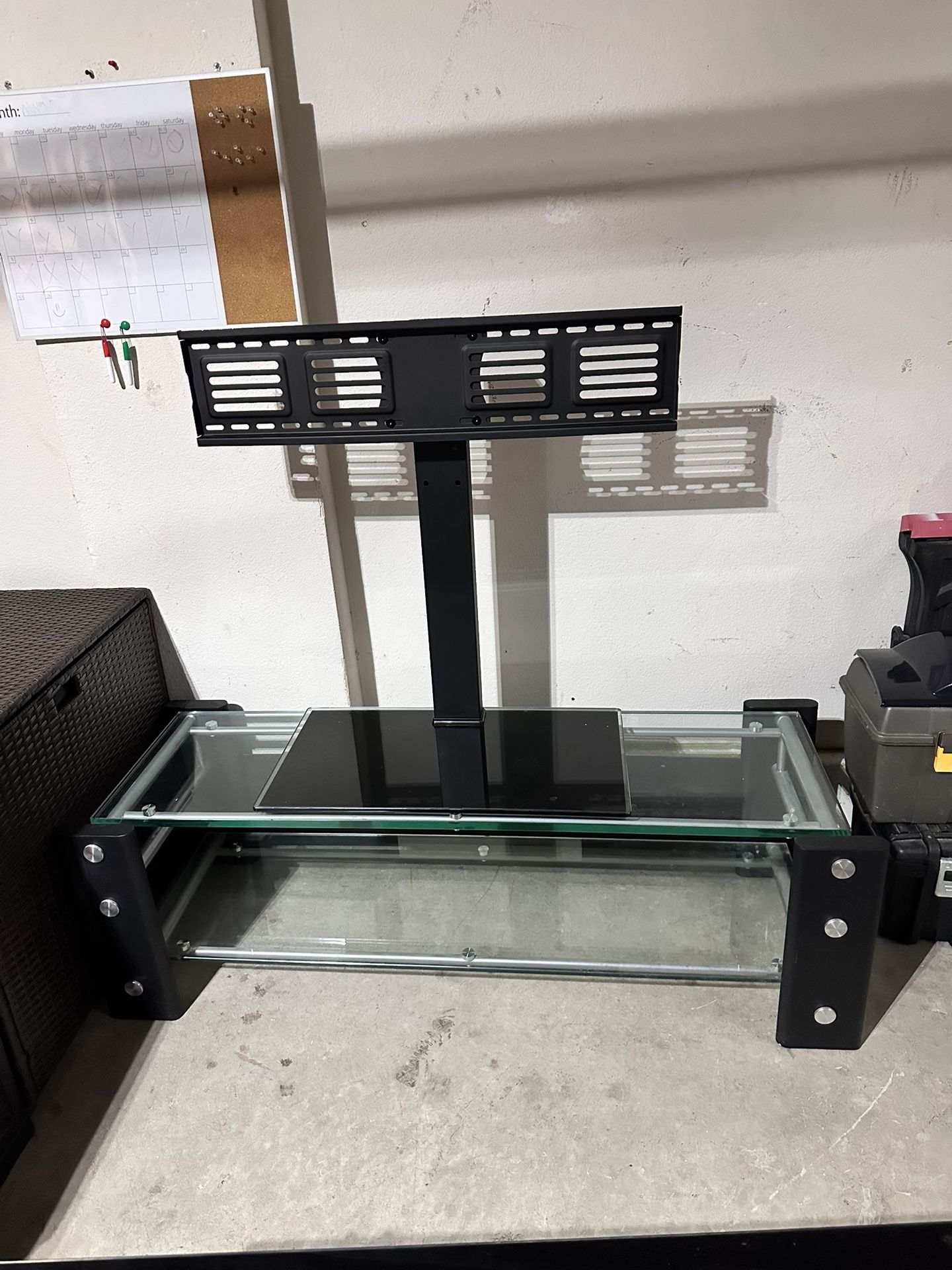 Glass TV Stand