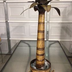 Palm Tree Candle Holder