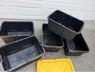 27 gallon storage totes