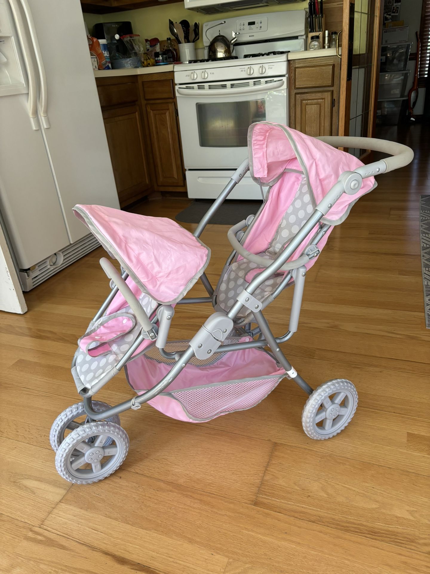 Babydoll Double Twin Jogging Stroller 