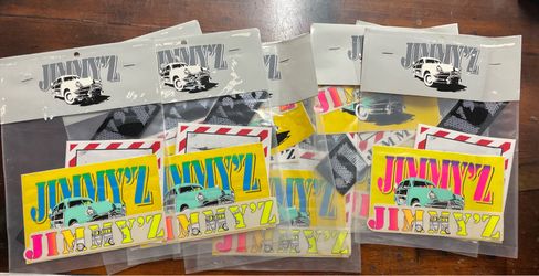 Vintage Jimmys Sticker Packs $15 Each Pack