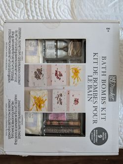 New My Market Bath Bombs Kit Make Your Own 9 DIY Crafts Activity Set