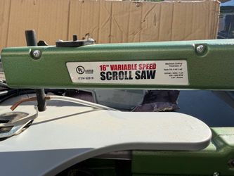 Variable 16 inch scroll saw