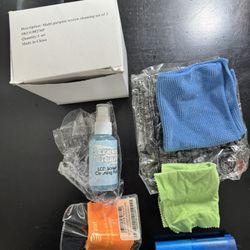 LCD Screen Cleaning Kit with Solution Brush Cloth for Laptop TV Phone Monitor