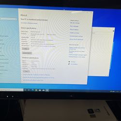Lenovo IdeaCentre A300 21.5-inch All-In-One Desktop Computer  Pentium Dual-Core T440 @ 2.20 4 GB RAM 250 GB HDD Win 10 Pro