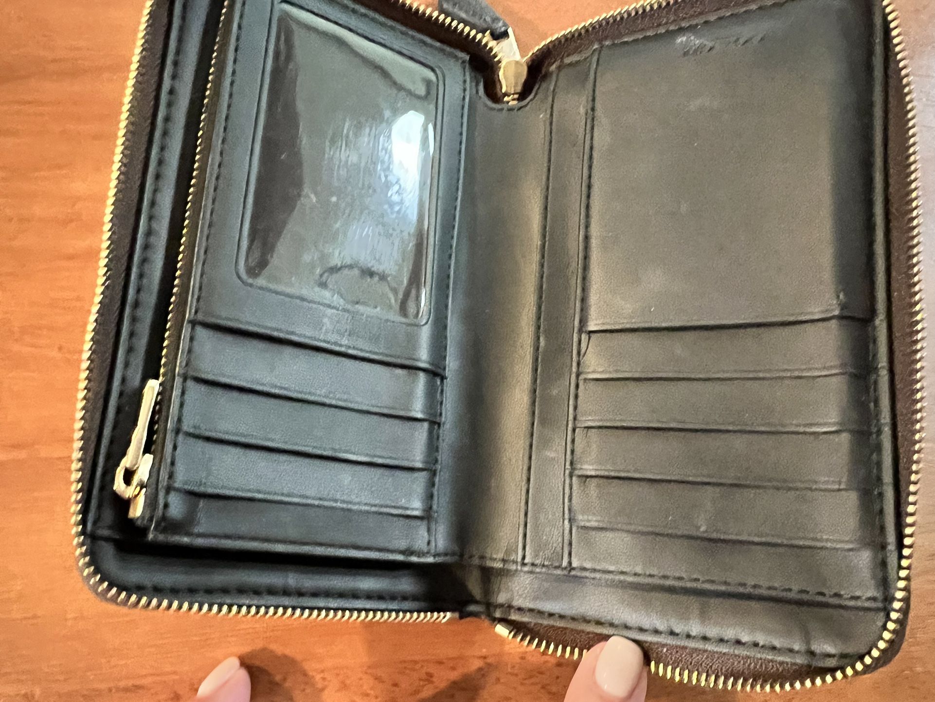 Dark brown Coach Wallet