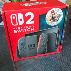  Nintendo Switch 2 With Mario 