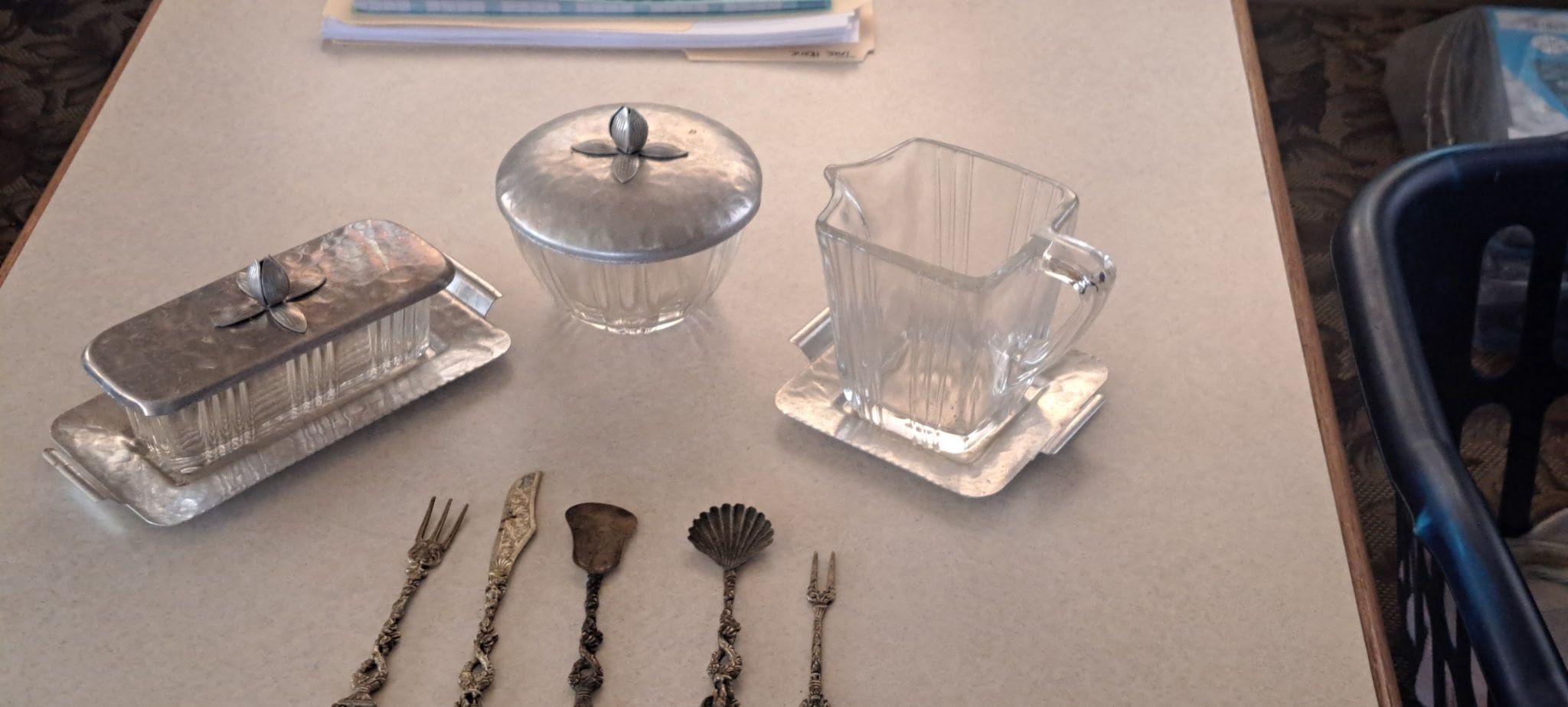 Vintage Dishes And Utensils