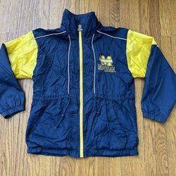 Vintage Michigan Windbreaker Jacket Sz. M