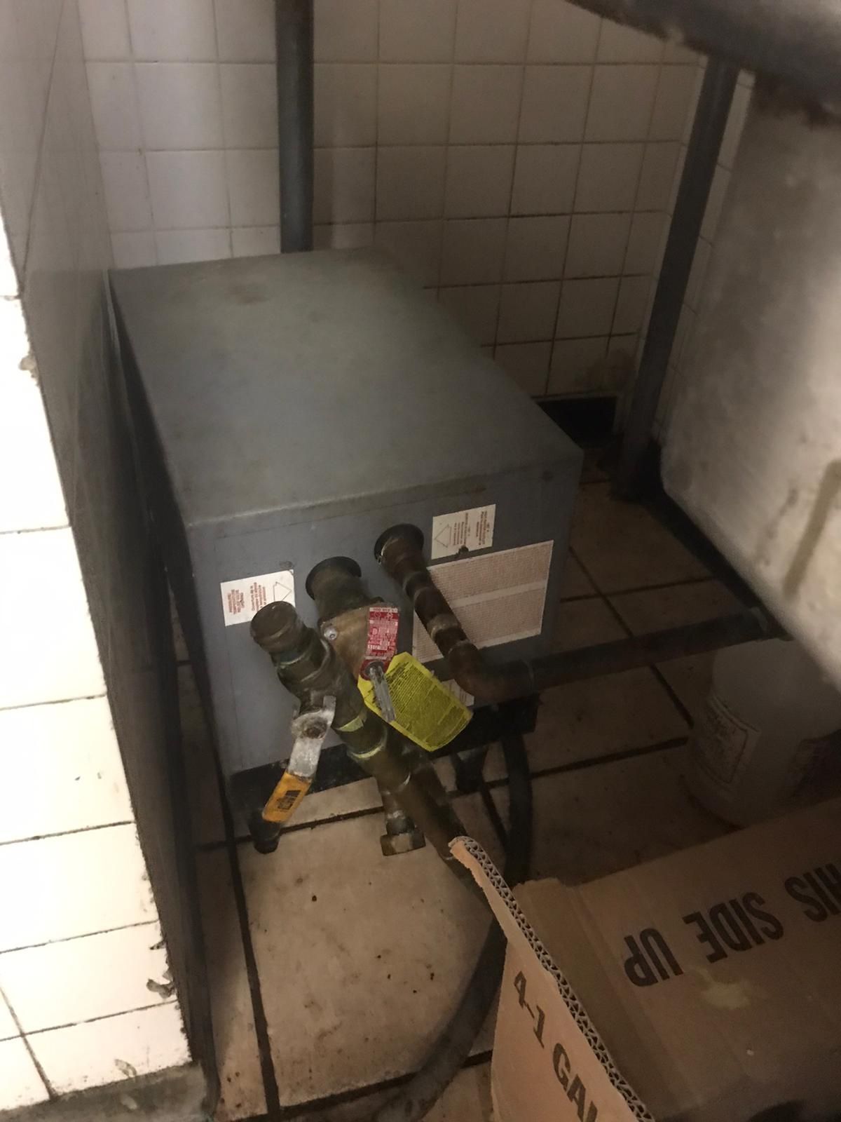 Hobart booster heater