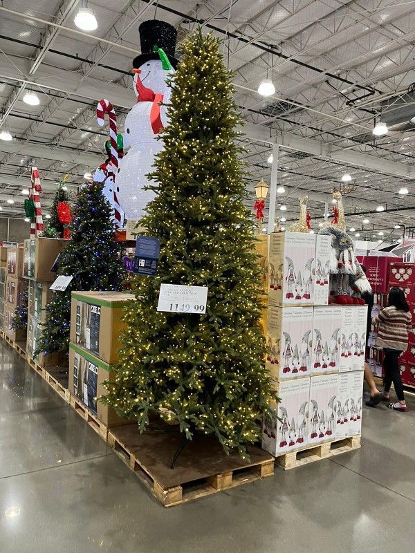 12 Ft Radiant Micro LED Pre Lit Christmas Tree From Costco 