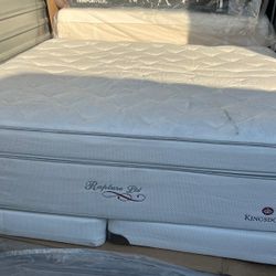 Colchón Y Bases King Size 