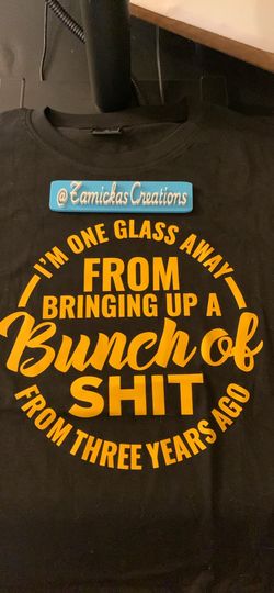 I’m one glass away from bringing up a bunch of shit from three years ago
