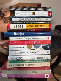 17 Books – Cooking, Drinks & Healthy Eating Collection