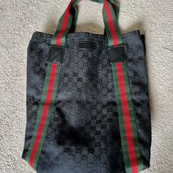 Gucci Canvas Tote Bag