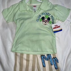 New Mickey toddler boy set