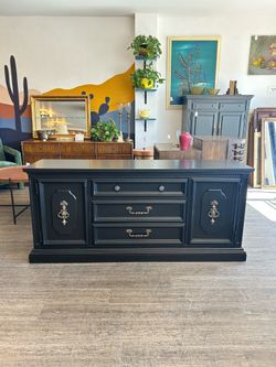 Black Buffet / Credenza / Sideboard / TV Stand!