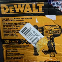 DeWALT Brushless 3 Speed Hammerdril