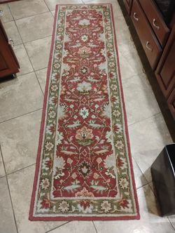 8 Foot Persian Style Runner Rug