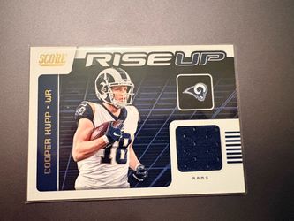 Cooper Kupp 2020 Score Rise Up Jersey Patch Card #RU-CK