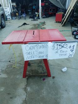 Craftsman Table Saw