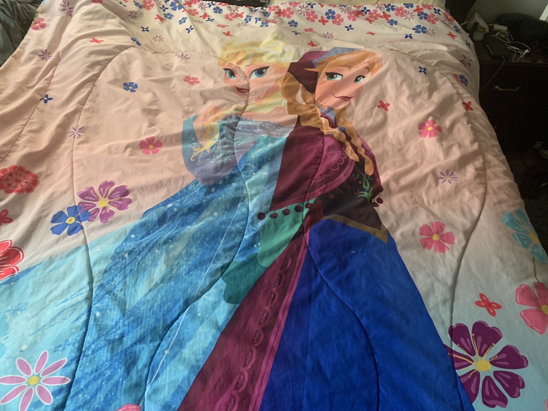 Elsa/Anna Blanket