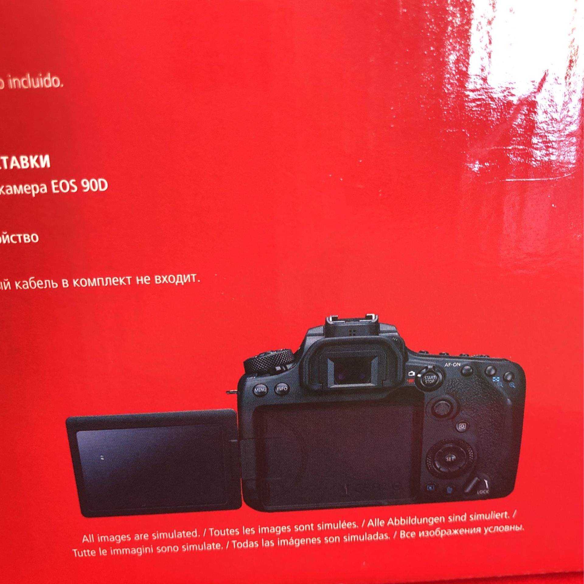Canon EOS 90D DSLR Camera (Body Only)