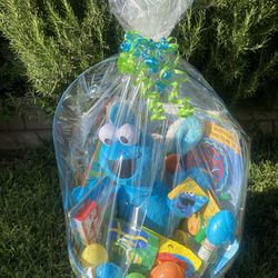 Cookie Monster Easter Basket 🧺