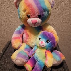 Build A Bear RAINBOW BEARS