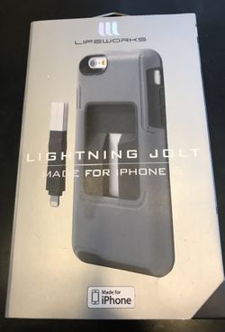Lifeworks lighting jolt case for iPhone 6