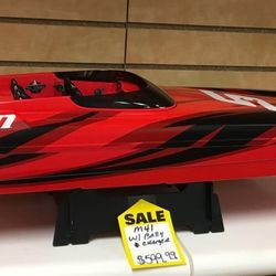 Rare Collectible Snap-On/Snapon Traxxas M41 Cat Speed Boat RC 50MPH!