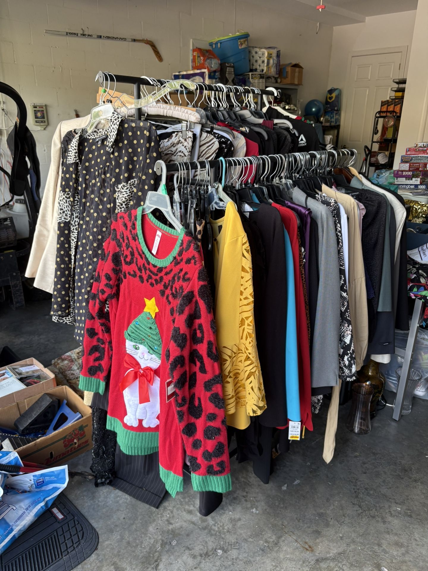 Garage sale close, moving out selling the house