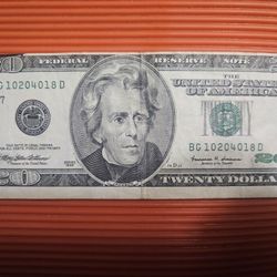 Miscut 1999 20 Dollar Bill (Pickup Only)