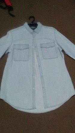 Light blue denim jacket