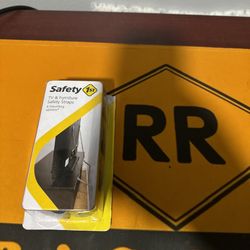 TV & Furniture Safety Straps w/ 4 Mounting Options- Safety 1st