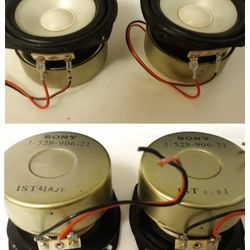 Sony Compact Woofers - 3.5" Drivers