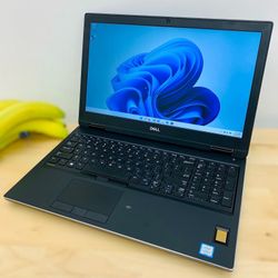 Dell i7 15.6” Full HD laptop workstation / Windows 11 Pro / Camera / SSD 512GB / RAM 32GB / Antivirus / Charger / Fingerprint / Backlit