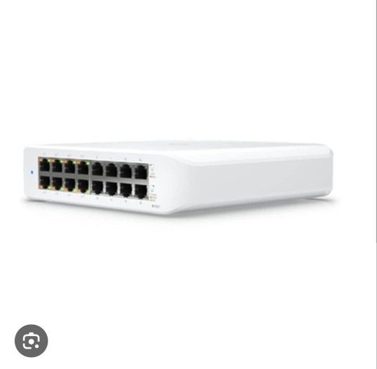 NEW - Ubiquiti Unifi Lite 16 POE Switch USW-Lite-16-PoE (45W)