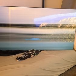 Laminated coated art