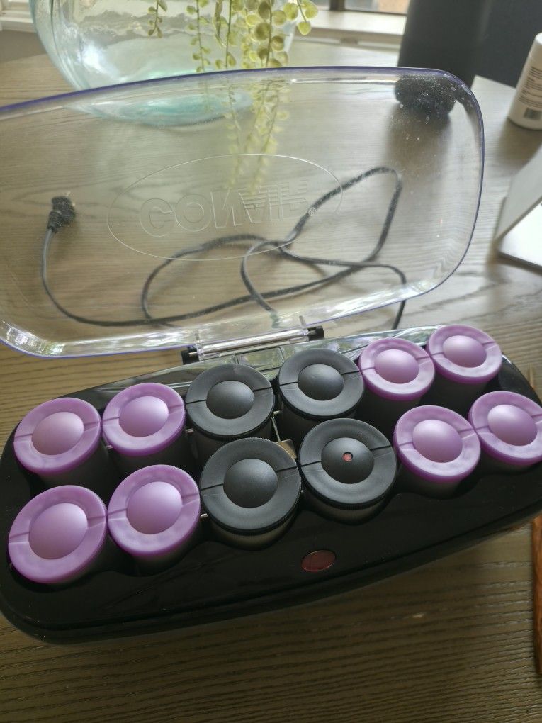 Hair , Hot Roller With Clip 