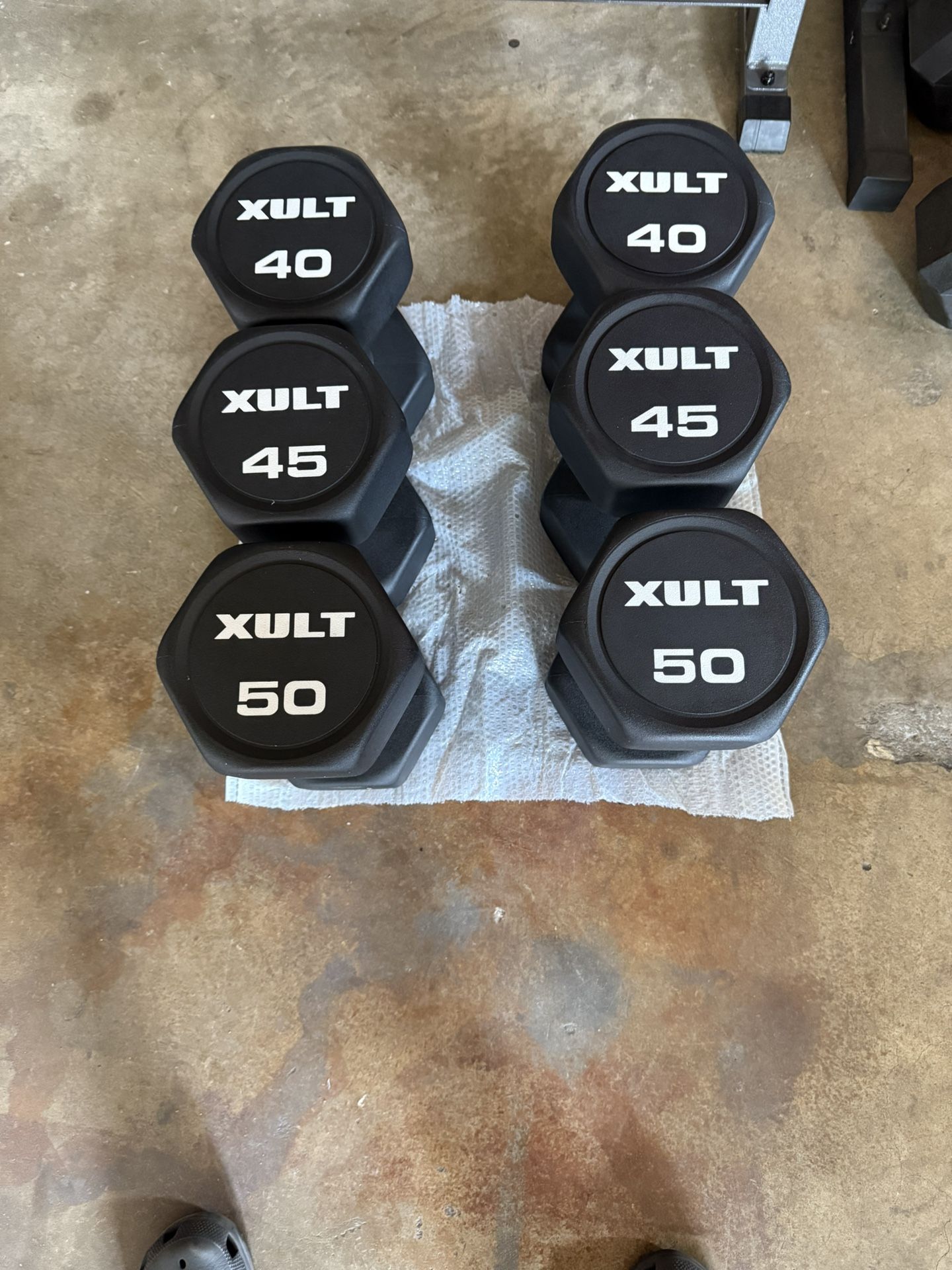 Dumbbells 40-45-50 Lbs