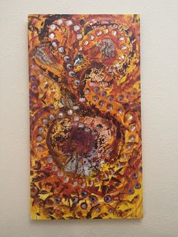 Original Abstract Acrylic Art Work