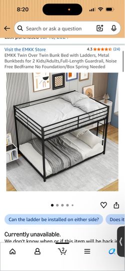 Twin Bunk Bed